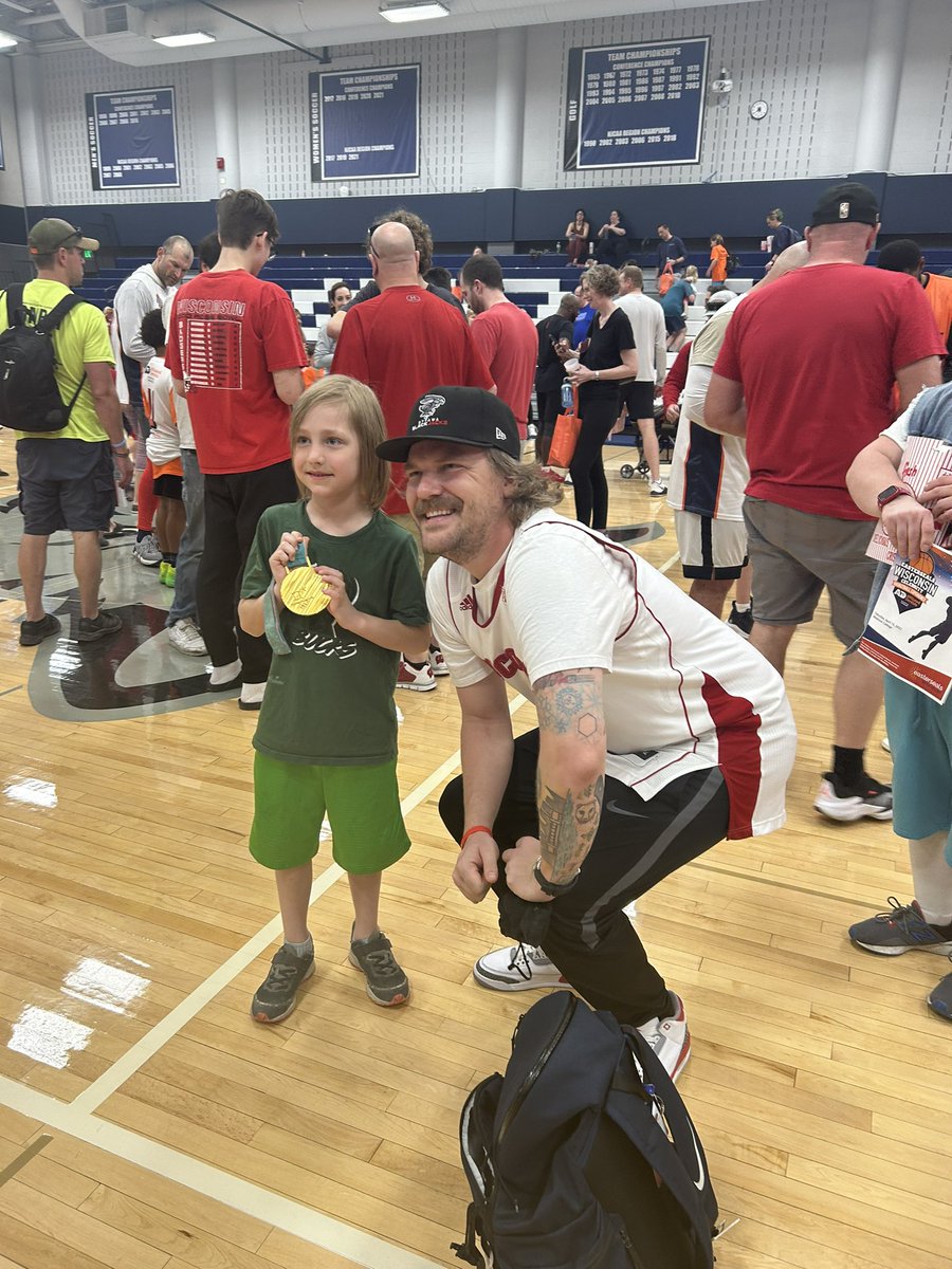 ESPNMadison's tweet photo. Great time for a great cause at the @EasterSealsWI Celebrity Basketball game! @BenBrust even hit the game winner 👀 https://t.co/iQSa3zFzCs