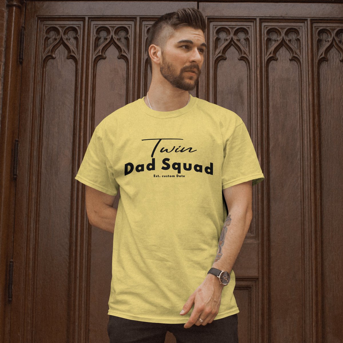 AdhesiveAndHand's tweet image. Link:etsy.com/listing/144807…
Fatherhood is twice the fun with twins! 🤩👨‍👧‍👦 Check out my latest addition to the #Etsy shop: Personalized Father Shirt for the special dads of twins.  👔🎁 #dadshirt #twins #giftsfordads #customshirt