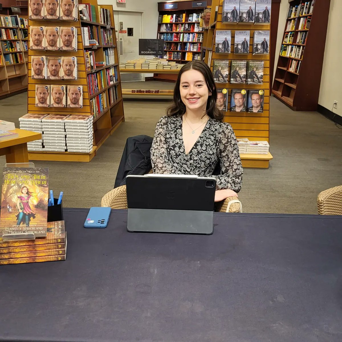Thank you @chaptersindigo Metrotown for hosting my book signing event It was a success as we sold all our books 📚 ✨️ #BookBoost #BookWormSat #book #Neurodiversity