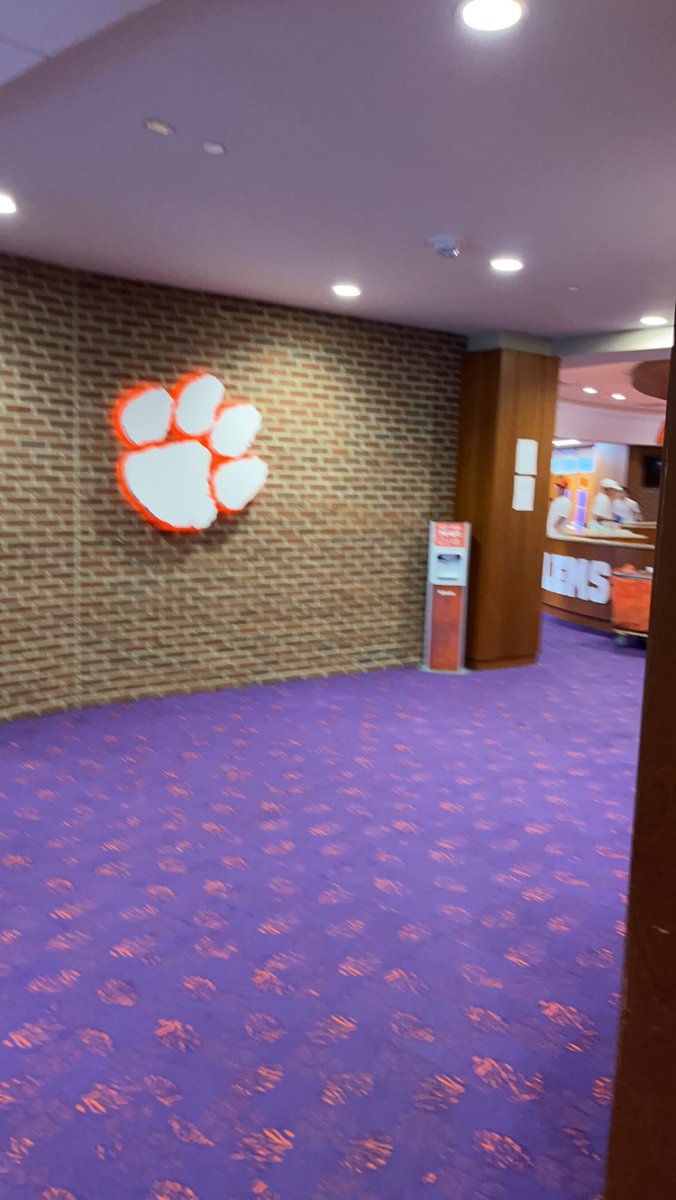 Had an amazing time at Clemson definitely will be back 🐅 <a href="/ClemsonFB/">Clemson Football</a>