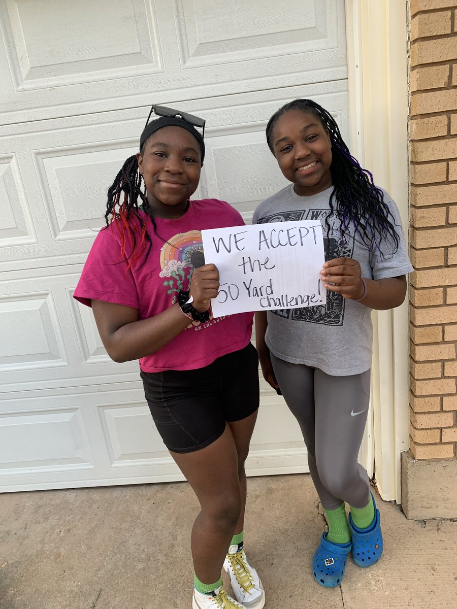 iamrodneysmith's tweet photo. Please help me welcome  LeiLanni &amp; Layla of Lawton,OK  to the family . They have stepped up &amp; accepted our 50 yard challenge .Thank you for wanting to make a difference in your community . Will your kids be next to sign up ? https://t.co/Y68ibAFsRk