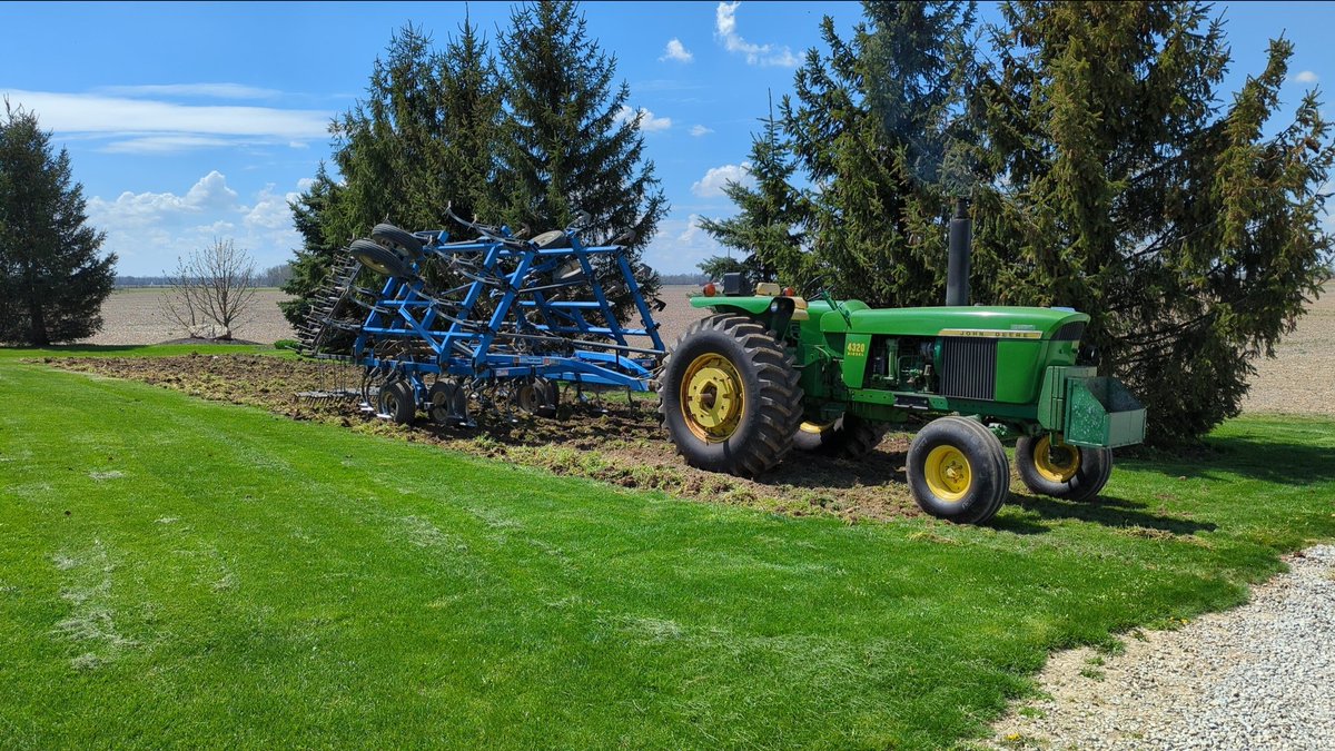 First field of 2023 worked.