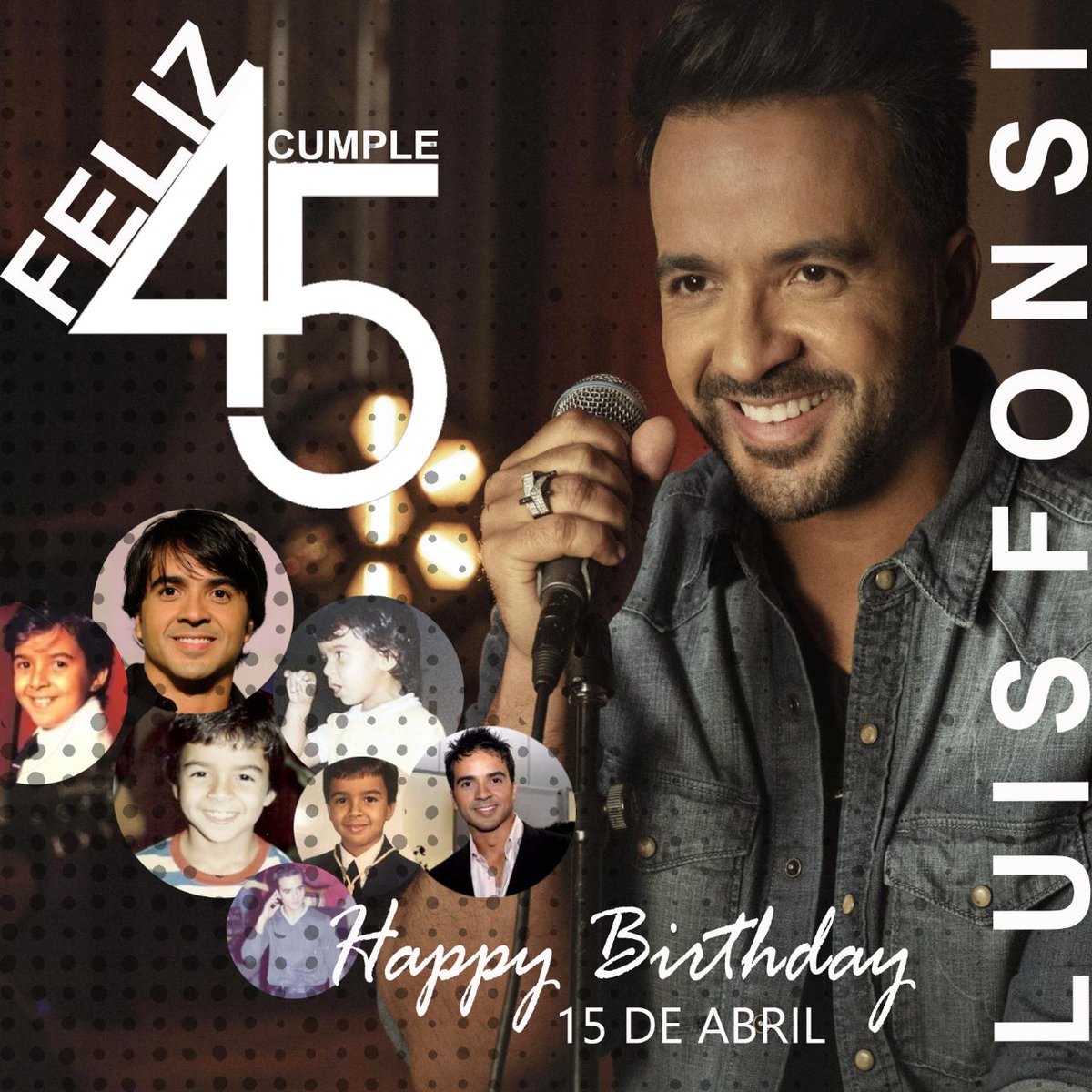 flopalud's tweet photo. @LuisFonsi feliz cumpleaños corazón de melocotón ñ. https://t.co/14lqfkWPgm