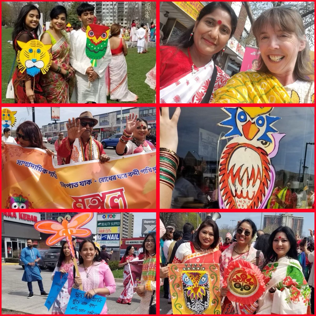 marymargaretbey's tweet image. Shubho Noboborsho!
Happy Bengali New Year!
So much FUN in #Banglatown today.  #BEY #EastEnd
#BengaliNewYear2023 🎉