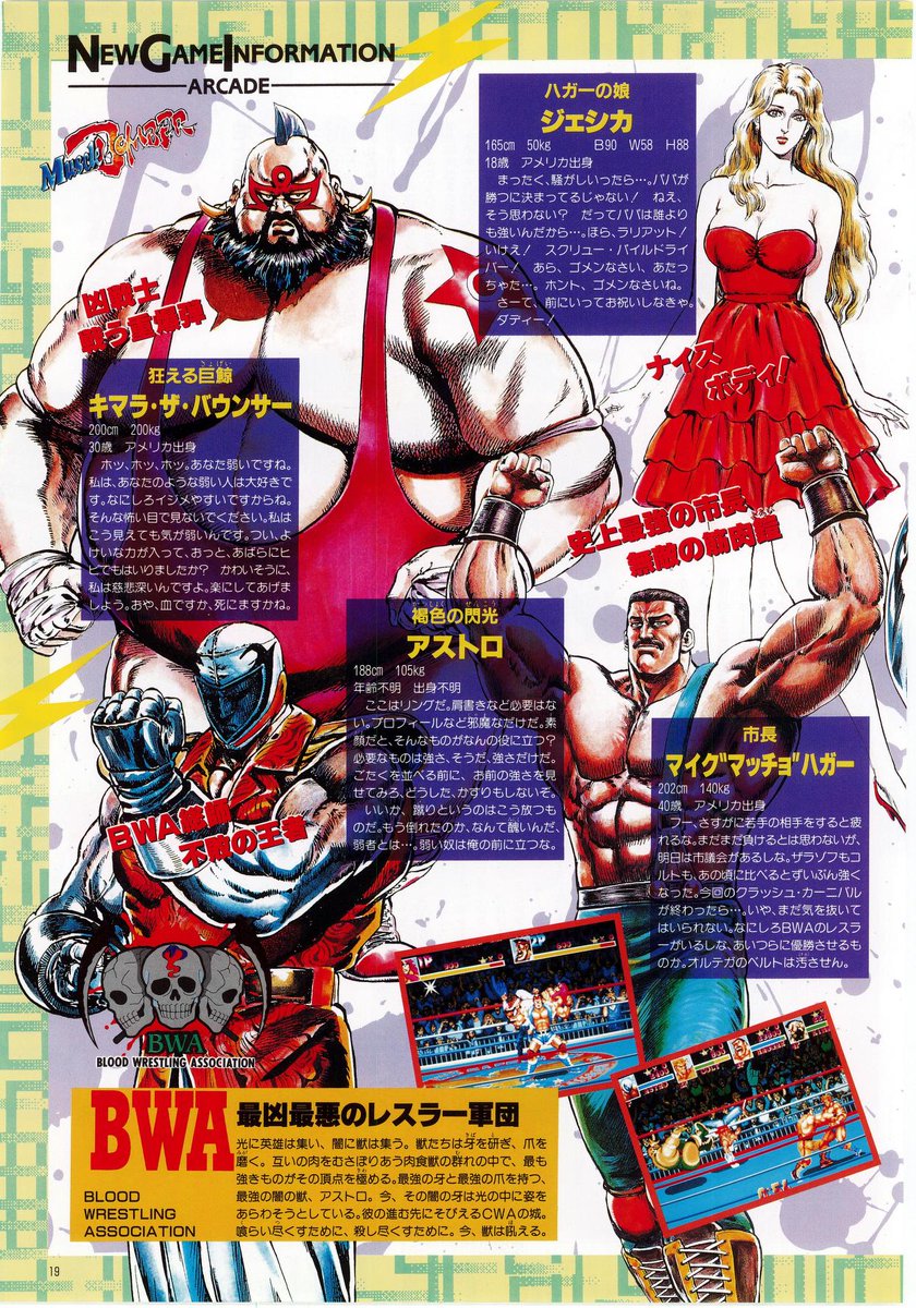 Muscle Bomber (a. k. a. Saturday Night Slam Masters) - Capcom