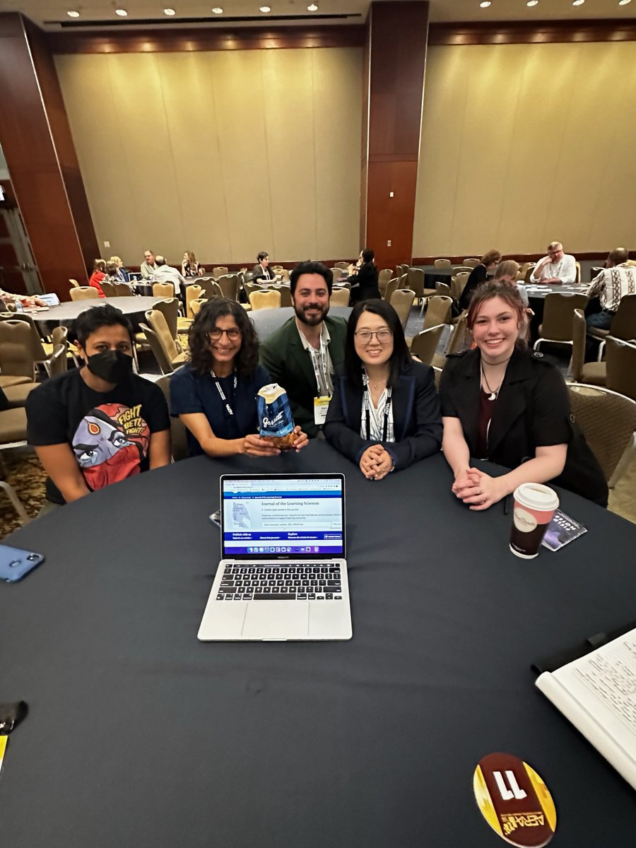 JrnlLearningSciences (@jlearnsciences) on Twitter photo A few wonderful scholars whom @susanjurow met this morning at #AERA2023 !
If you missed seeing us this year at AERA, feel free to reach out to @susanjurow and <a href="/JianweiZhang/">Jianwei Zhang</a> with your questions about publishing at <a href="/JLearnSciences/">JrnlLearningSciences</a>! A few wonderful scholars whom @susanjurow met this morning at #AERA2023 !
If you missed seeing us this year at AERA, feel free to reach out to @susanjurow and <a href="/JianweiZhang/">Jianwei Zhang</a> with your questions about publishing at <a href="/JLearnSciences/">JrnlLearningSciences</a>!