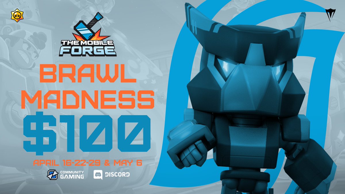 We have a new passenger in the van... Introducing: Brawl Madness! 🧨

🏆 64 Teams Bracket

💸 $100 Weekly Prizes

📅 April 16-22-29 &amp; May 6 ━ 6 PM EDT

🔵 Register now on discord.gg/ZwZAjjRPd3!