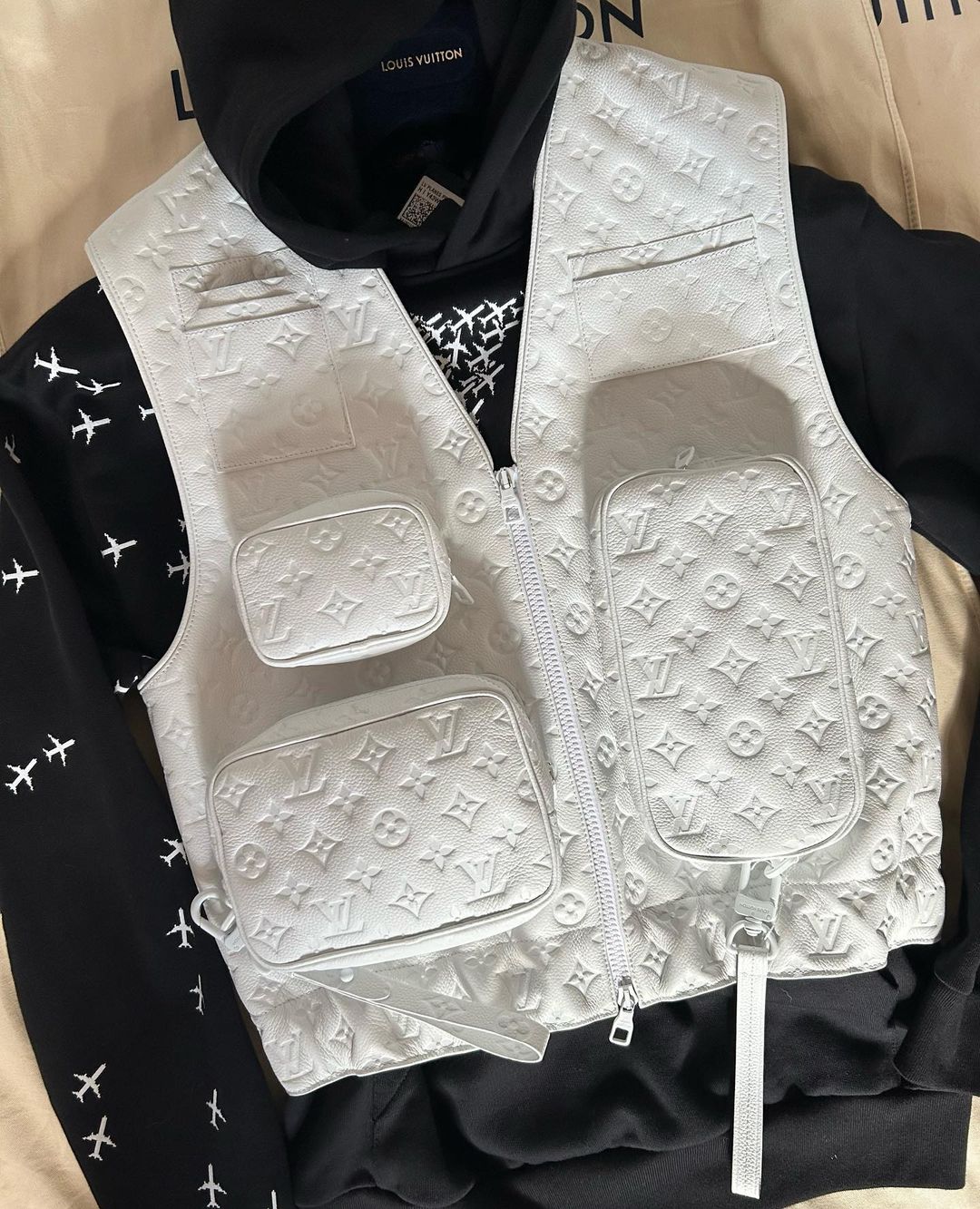 Louis Vuitton Utility Vest White