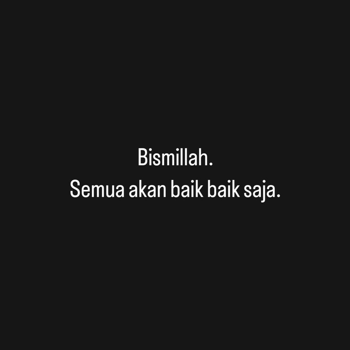 radenrauf's tweet photo. Bismillah https://t.co/UjpbnxOHHY