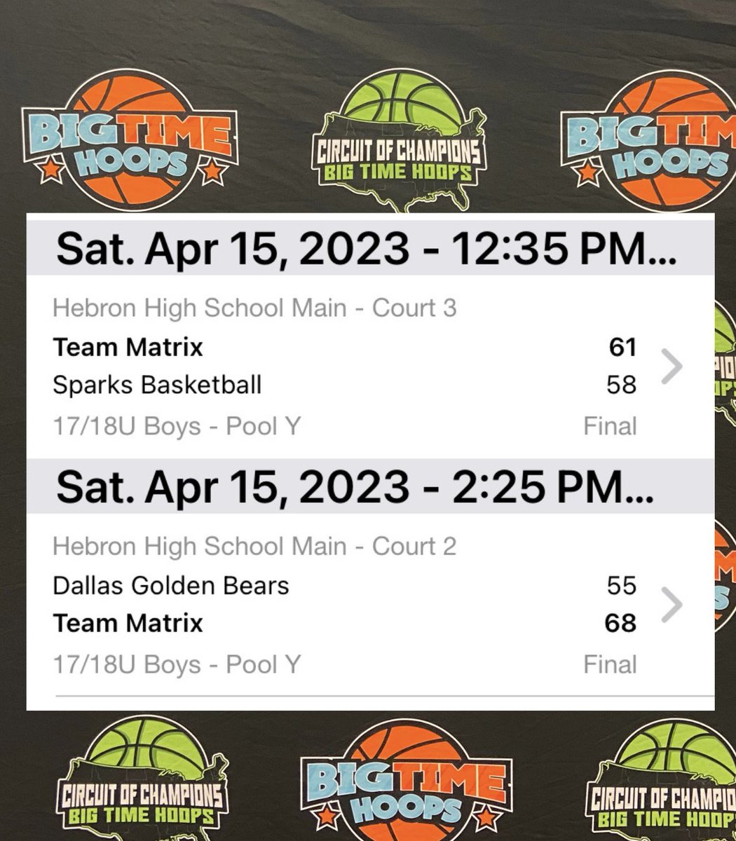 Solid day 1 at @bigtimehoopsDMV great momentum heading into day 2!💪💯