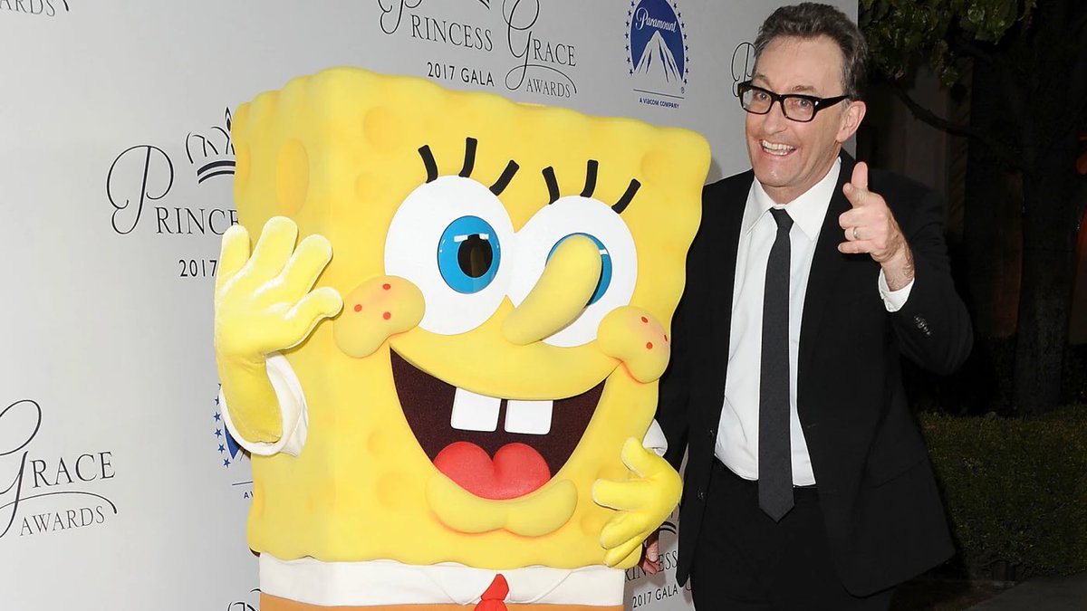 JujuKgame's tweet photo. Literally nobody else could be SpongeBob besides Tom Kenny https://t.co/UcFQ4UKUVW