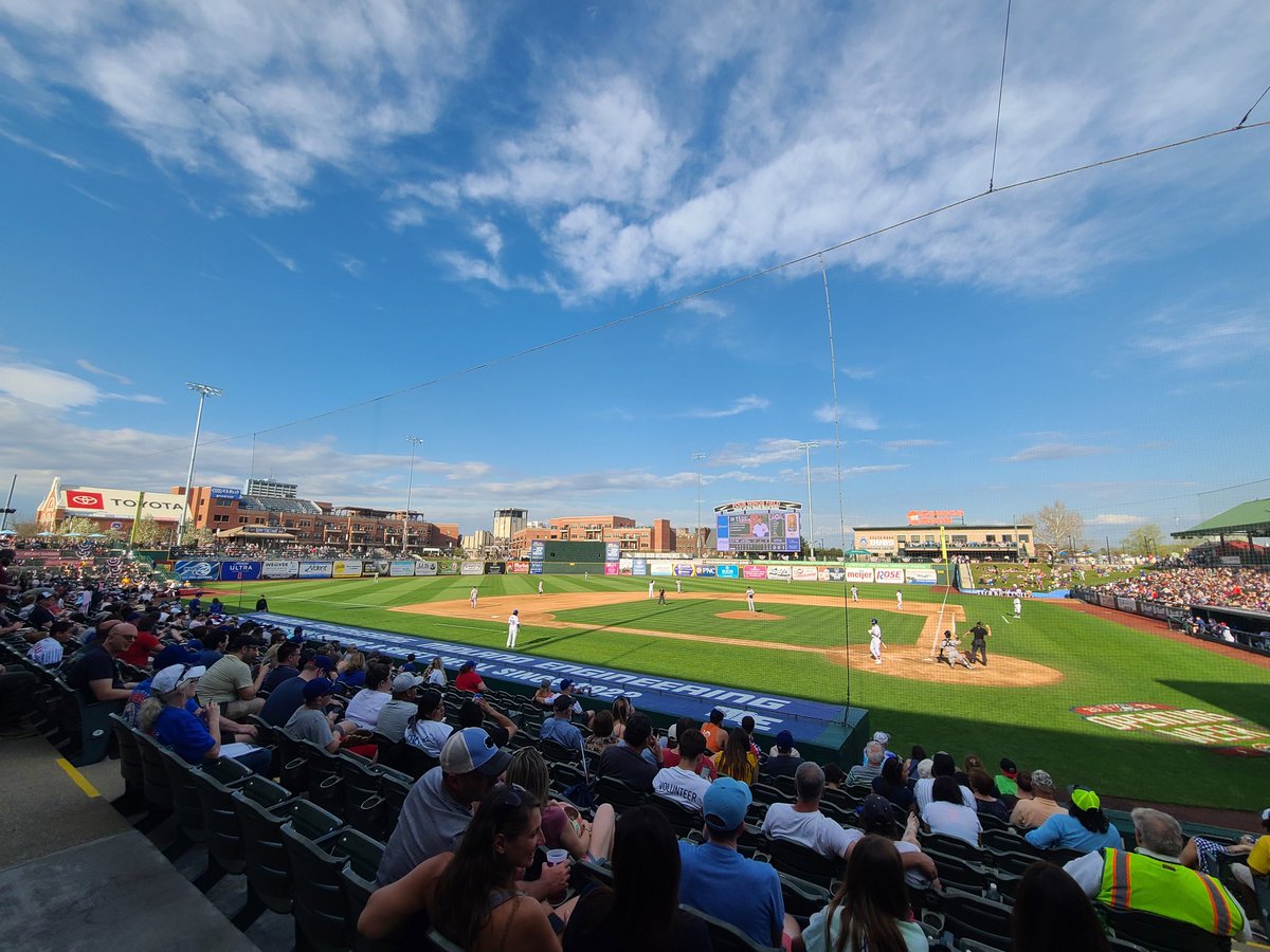 MattFlorian's tweet photo. Baseball was made for days like this.
Days like this were made for baseball.
#SBCubs #FourWindsField https://t.co/rDOanQCZIf