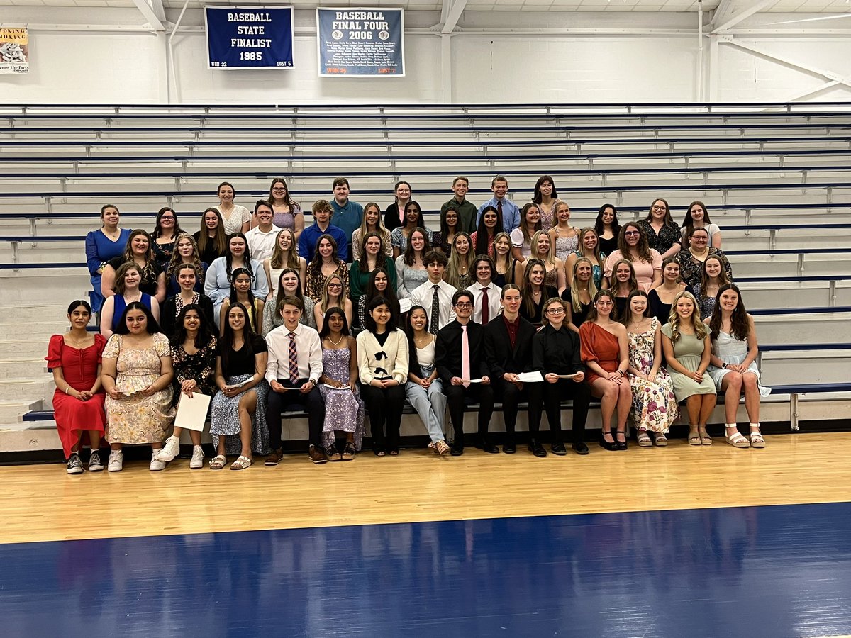 And congrats to all of our Warriors in our National Honor Society!