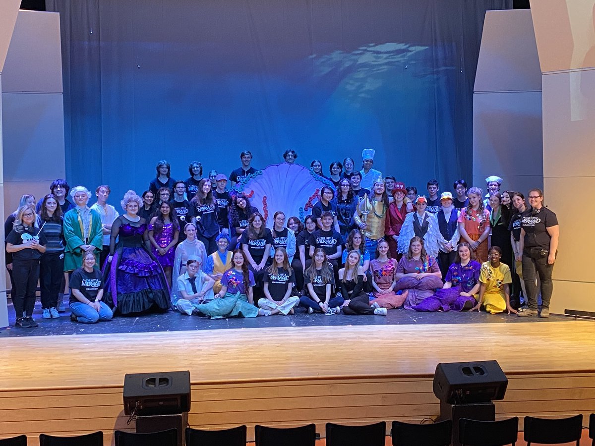 Congratulations to the Cast and Crew of CPA Players Disney’s The Little Mermaid! @CPAHighSchool