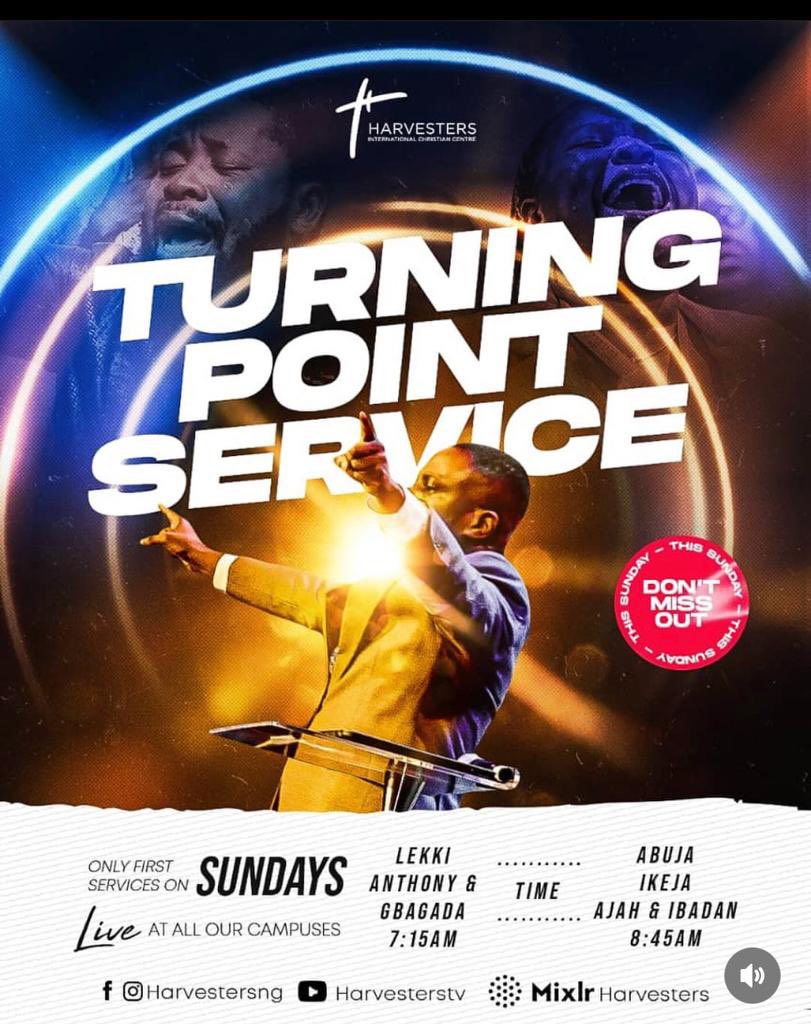UncleGeeOfZion's tweet photo. Join us this #Sunday #April16th

#TheGraceFactor
#Harvstersng
#HarvestersLondon
#HarvestersGlobal
#PastorBolajiIdowu https://t.co/2Cu0LoNGks