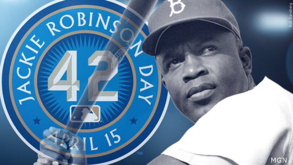 PSSBLBaseball's tweet photo. Today we celebrate Jackie Robinson Day, honoring his incredible legacy as a trailblazer for equality in baseball and beyond. Let's continue to break down barriers and build a more inclusive world. #JackieRobinsonDay #PSSBL #BreakingBarriers https://t.co/aclqeHaj5d