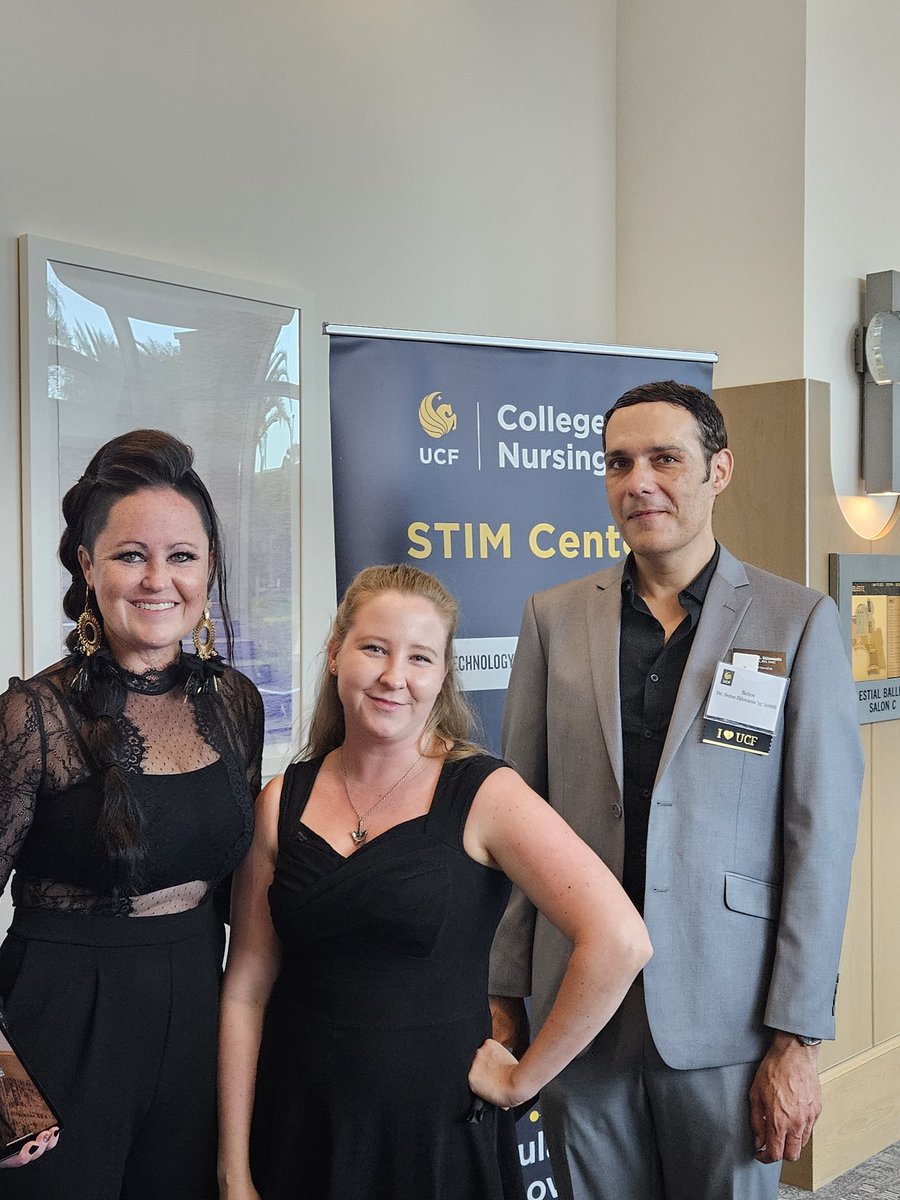 #simulation 
#ucf
#ucfnursing
Our sim team members look Sim-sational! Go Knights!

UCF CON Alumi Celebration