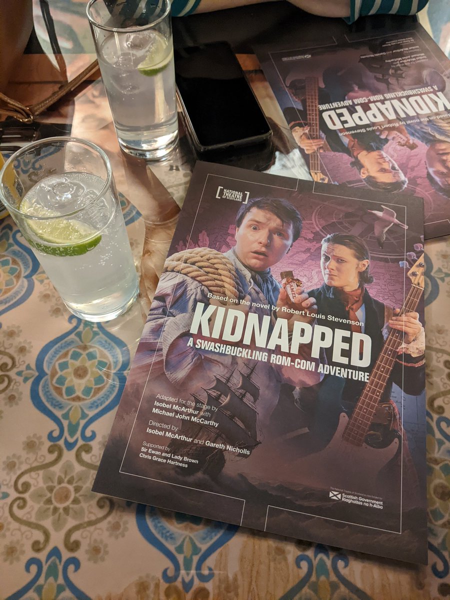 Finally had that second date with the old lady of Grindlay Street @lyceumtheatre 
#kidnapped (by <a href="/isobel_mcarthur/">Isobel McArthur</a> &amp; with <a href="/cgordon/">Chloe Gordon</a>) was excellent!
lyceum.org.uk/letters-to-the…