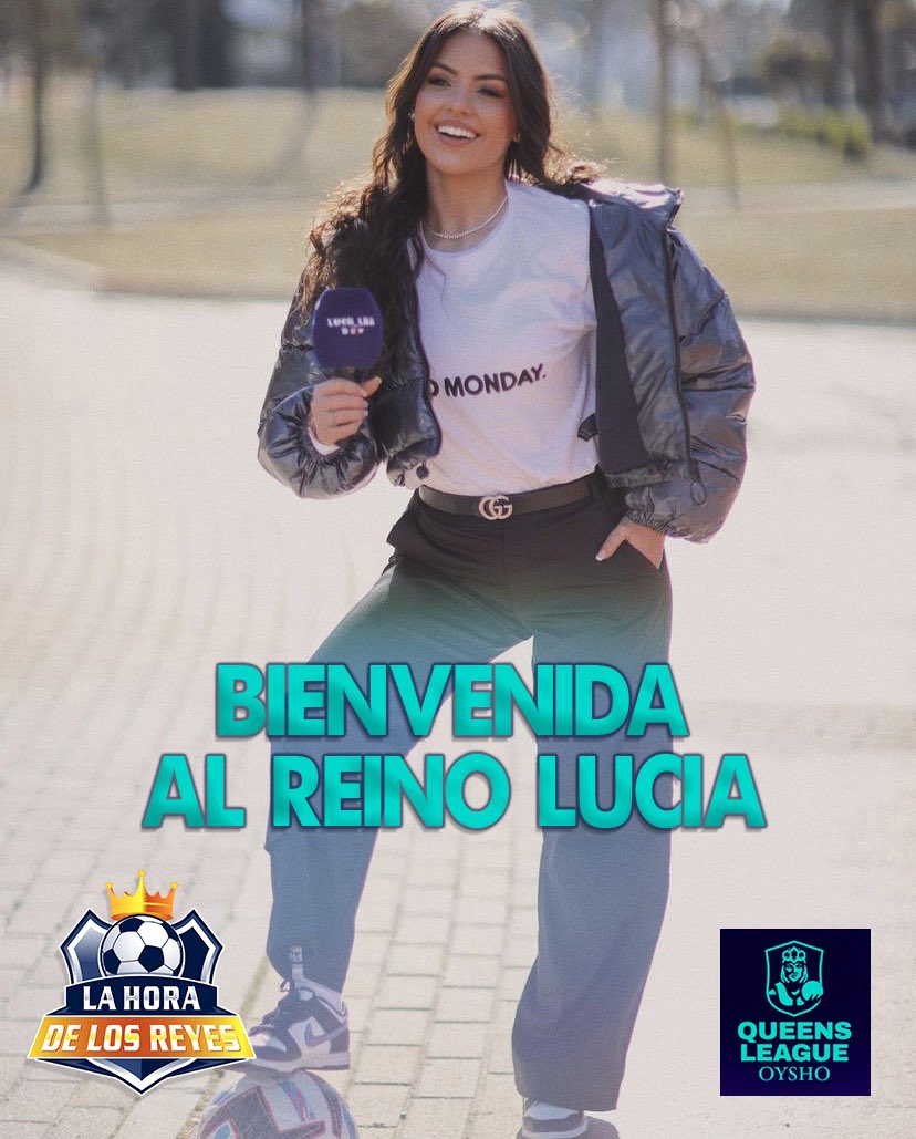 HoradelosReyes's tweet photo. 💣💥 Boooooomba🎶🎼😜
👸🏻 Tenemos la enorme suerte de anunciar que @lucii_lba será la Reina que mañana colaborará con nosotros en el Draft de la @QueensLeague A tod@s los que la veáis por allí, tratadla con cariño!♥️
#queensleague #draftqueensleague #lahoradelosreyes #lucii https://t.co/w8F42Bdvsa