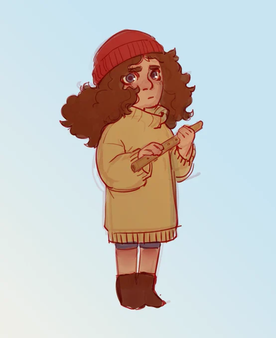 Quick design sketch of Tallulah! :D#qsmpfanart 