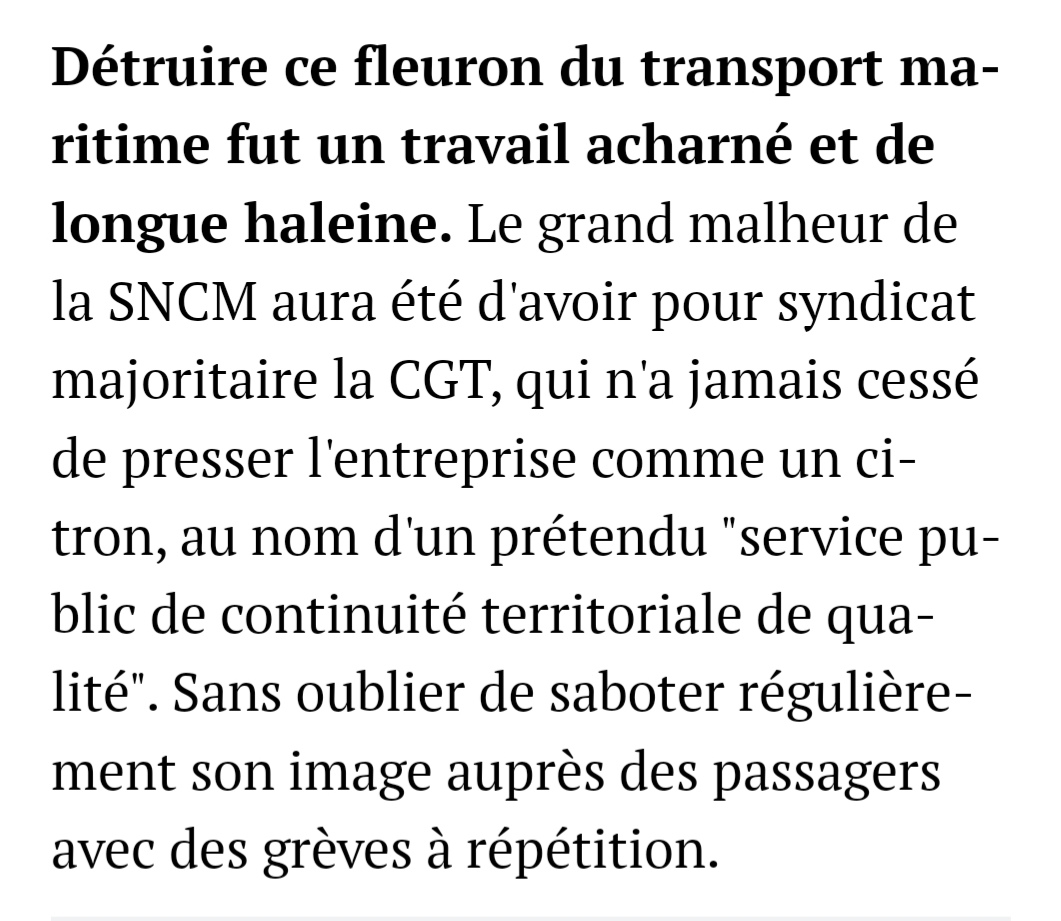 Evyange's tweet photo. @edouardrichard_ La #CGTerroriste qui défend les travailleurs ?
La même qui a été condamnée plusieurs fois parce qu'elle ne respectait pas le droit du travail ?
La même qui a coulé les ports Français et la #SNCM ?
LOL
#LaFranceInutile https://t.co/du95f1NTzT