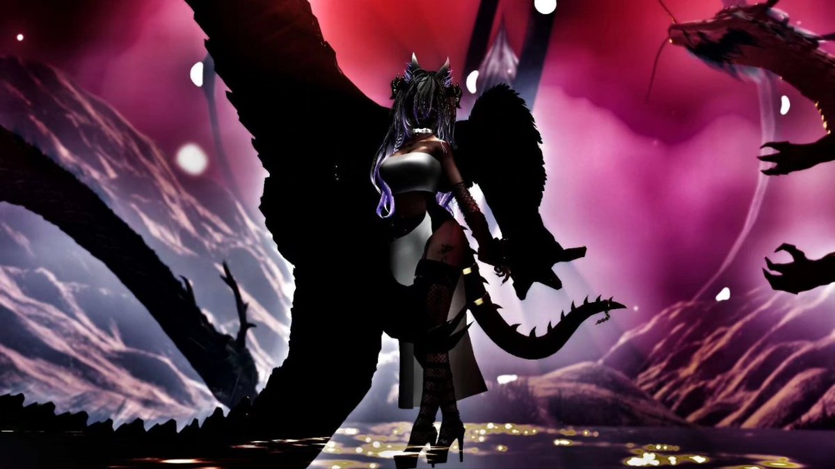 KittySuccubusVR's tweet photo. I was told all it takes is confidence, with that u can achieve anything.
Pics by @FrshBrogurt
Avi by me
Thank you to my dragon friends
Bullfrog
Allfornothing
@NadarosVR
#vrchat #vrc #vrcpictures #photography #dragon #avicreations #avatarwork #vrcworld #pose #modeling #friends https://t.co/4I0KHRd5Nl
