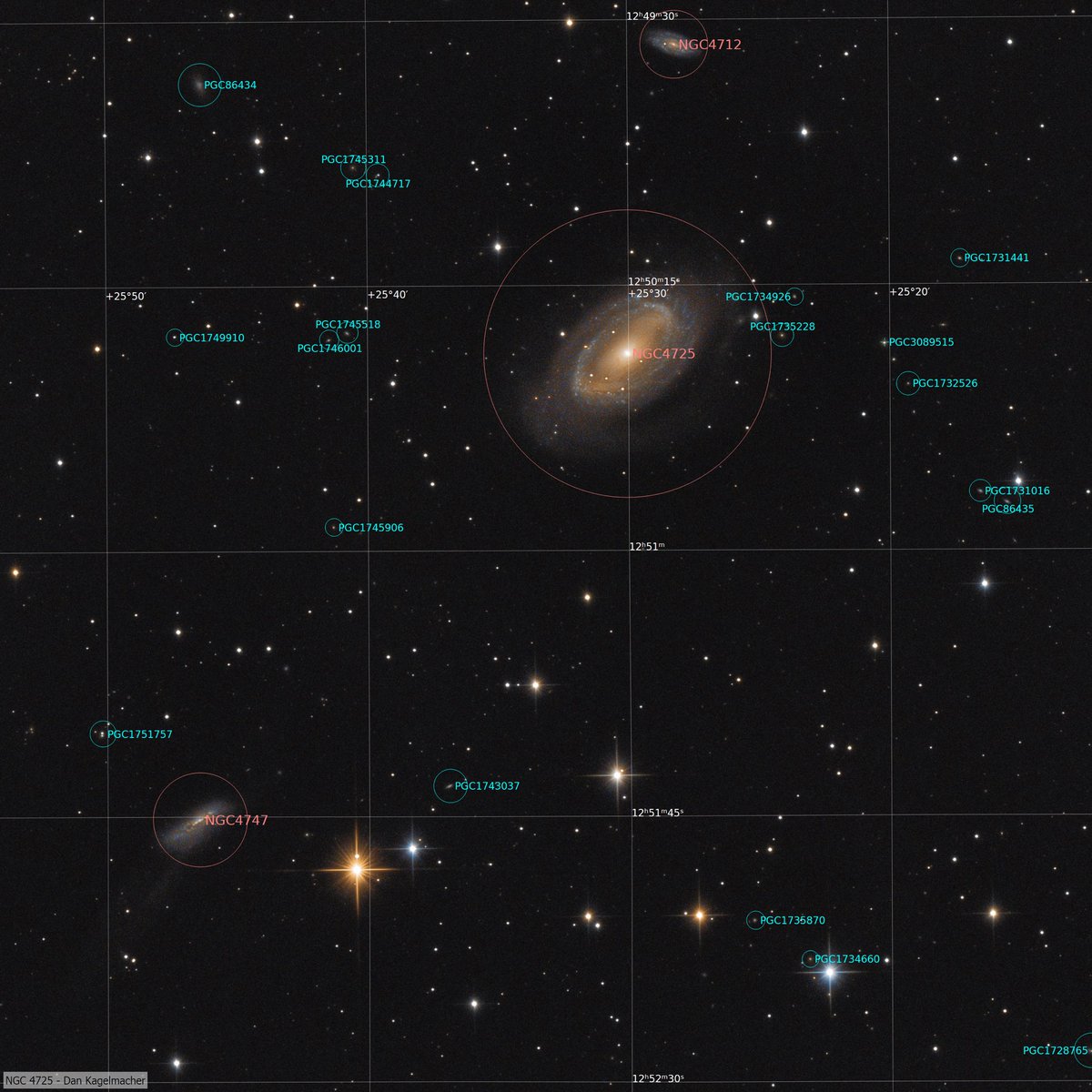 ManyWorldsAstro's tweet photo. I imaged a pair of interacting galaxies with tidal tails located ~50 million light years away. 

6h 46m total exposure. https://t.co/UTXn4RlQvW