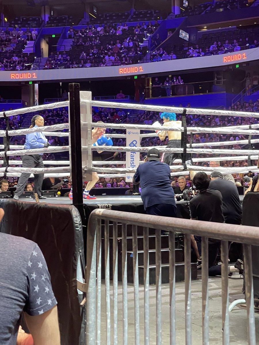 Not a bad seat for #CreatorClash2