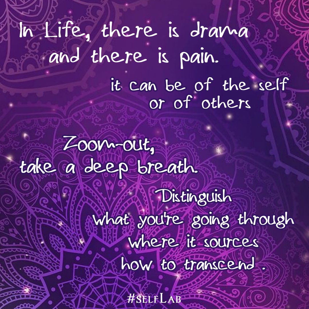 _eself's tweet photo. ¶ In Life, there is drama and there is pain.
it's not always yours to manage or carry.
Zoom-out a bit. Take a deep breath.
Distinguish the quality, the source, the how-to of Transcendence.
Virtues you can practice :
temperance, wisdom, justice and a hint of courage.
#selfLab https://t.co/ipTgosW7I7
