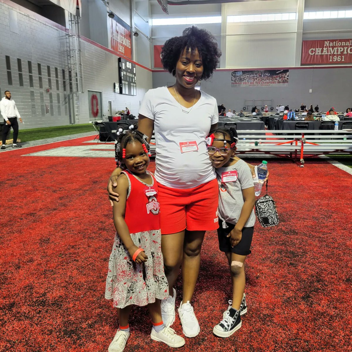 XiaChekwa's tweet photo. Got to hang with some of my favorite little people today!๐โค๏ธ I had fun showing them their dads/uncles old stomping grounds.
#OSUSpringGame2023 #BuckeyeLegacyKids #FutureBuckeyes https://t.co/p7qACKcBth