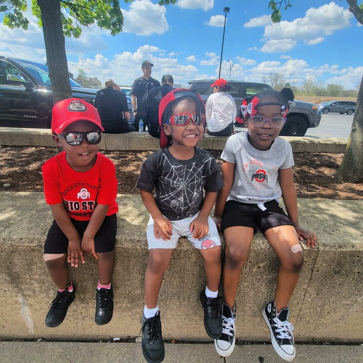 XiaChekwa's tweet photo. Got to hang with some of my favorite little people today!๐โค๏ธ I had fun showing them their dads/uncles old stomping grounds.
#OSUSpringGame2023 #BuckeyeLegacyKids #FutureBuckeyes https://t.co/p7qACKcBth