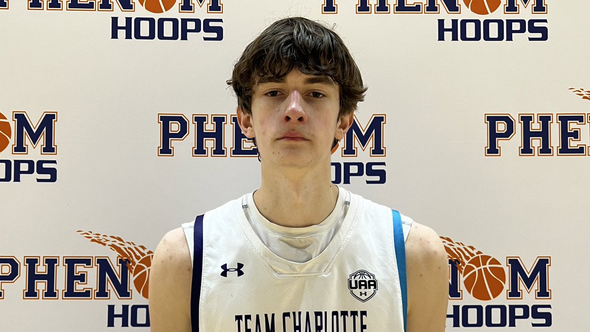 2023 Erich Harding (Team Charlotte 17U) had an aggressive game today where he used his clear length advantage to heavily impact the game on the glass. Was responsible for a number of putbacks, and clearly appeared to gain confidence as the game continued. #PhenomGrassrootsTOC