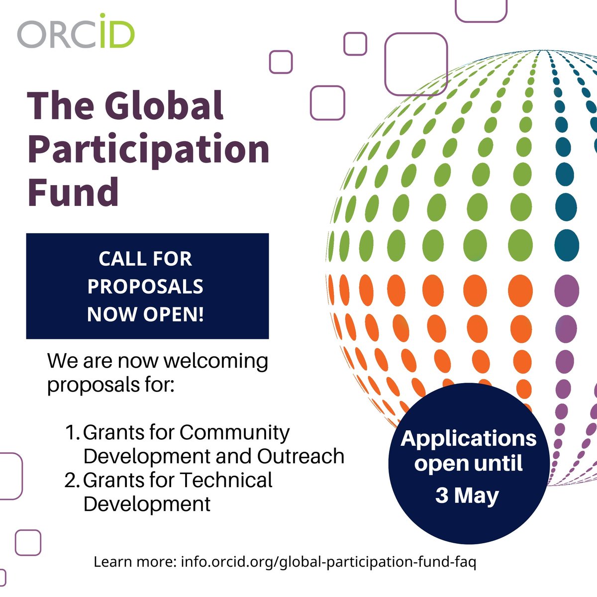 Our second call for proposals for the Global Participation Fund is open through 3 May! 📝 Please share widely! ➡️ bit.ly/3ZBBkzC #ResearchEquity