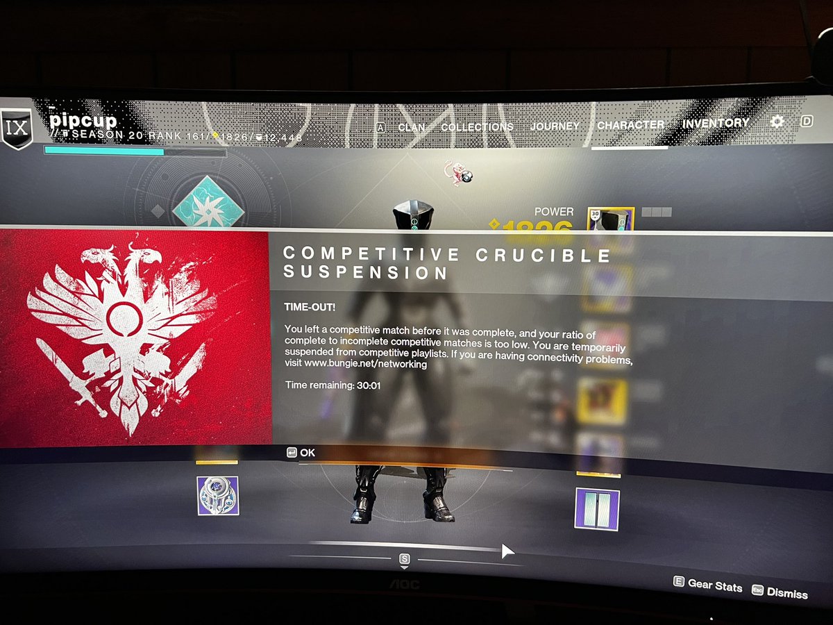 PlPCUP's tweet photo. @BungieHelp Hi, please fix your servers :) https://t.co/E4cAefaFJV