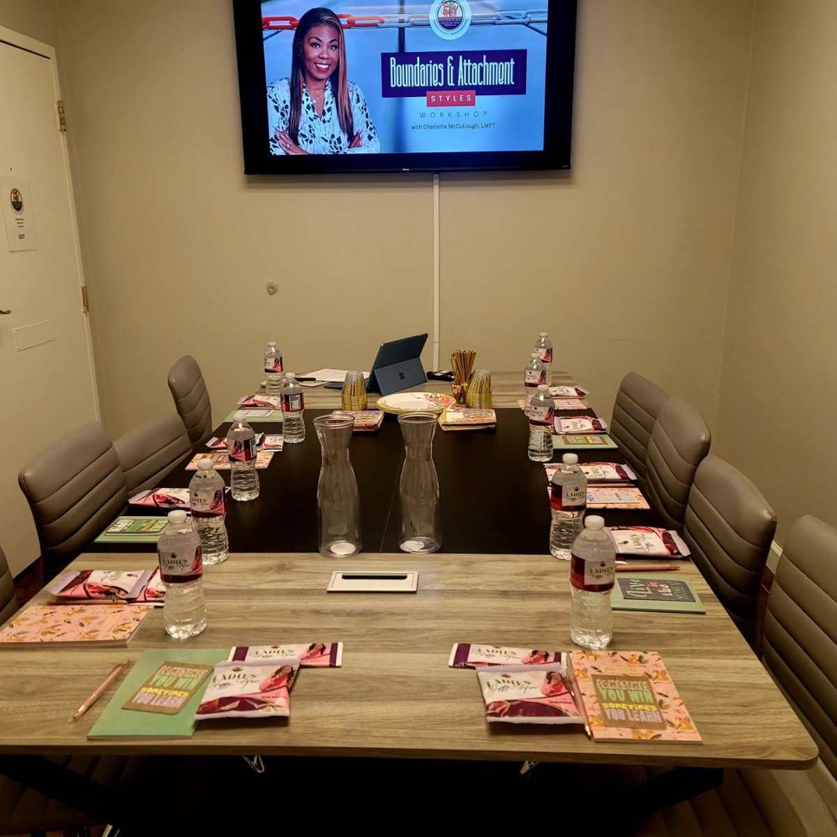 CherletteMac's tweet photo. Ladies Happy Hour Support group. Energy is Expensive. Be selective about who you give your time &amp; energy to. 

Today we spent some intentional time together discussing boundaries
See you at the next support group. 
Join the email list to stay updated. https://t.co/aDnTOYm9Bj