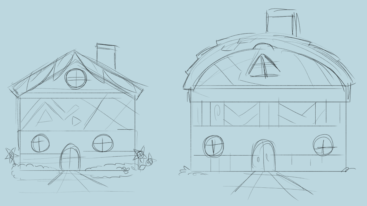 RemixedSonic's tweet photo. Some rough sketches of some Houses that'll reside in the peaceful town of 'Green Hill's'.
Ofc, there are some houses that'll stick out a bit more than others, depending on who lives there 😉 https://t.co/yuY1q7nSWe