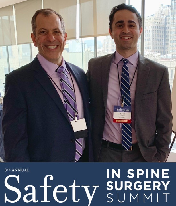dr_skaggs's tweet photo. Robot related complications in #SpineSurgery usually result from reference frame errors &amp; are avoidable with proper technique. @_danielfarivar MS3 presented Cedars Sinai Spine experience at the Spine Safety Summit in NYC today chaired by @mgv16 #SpineSurgery #RoboticSurgery (1/2) https://t.co/1aa4PtNea4