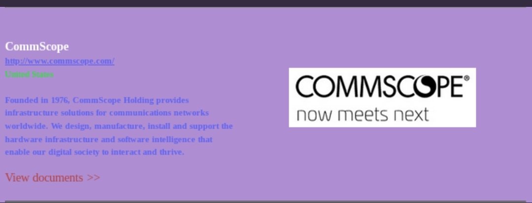 Cyberknow20's tweet image. #commscope One of the world&apos;s largest network infrastructure building companies has been posted by #vicesociety 

#cybersecurity #infosec #ransomware