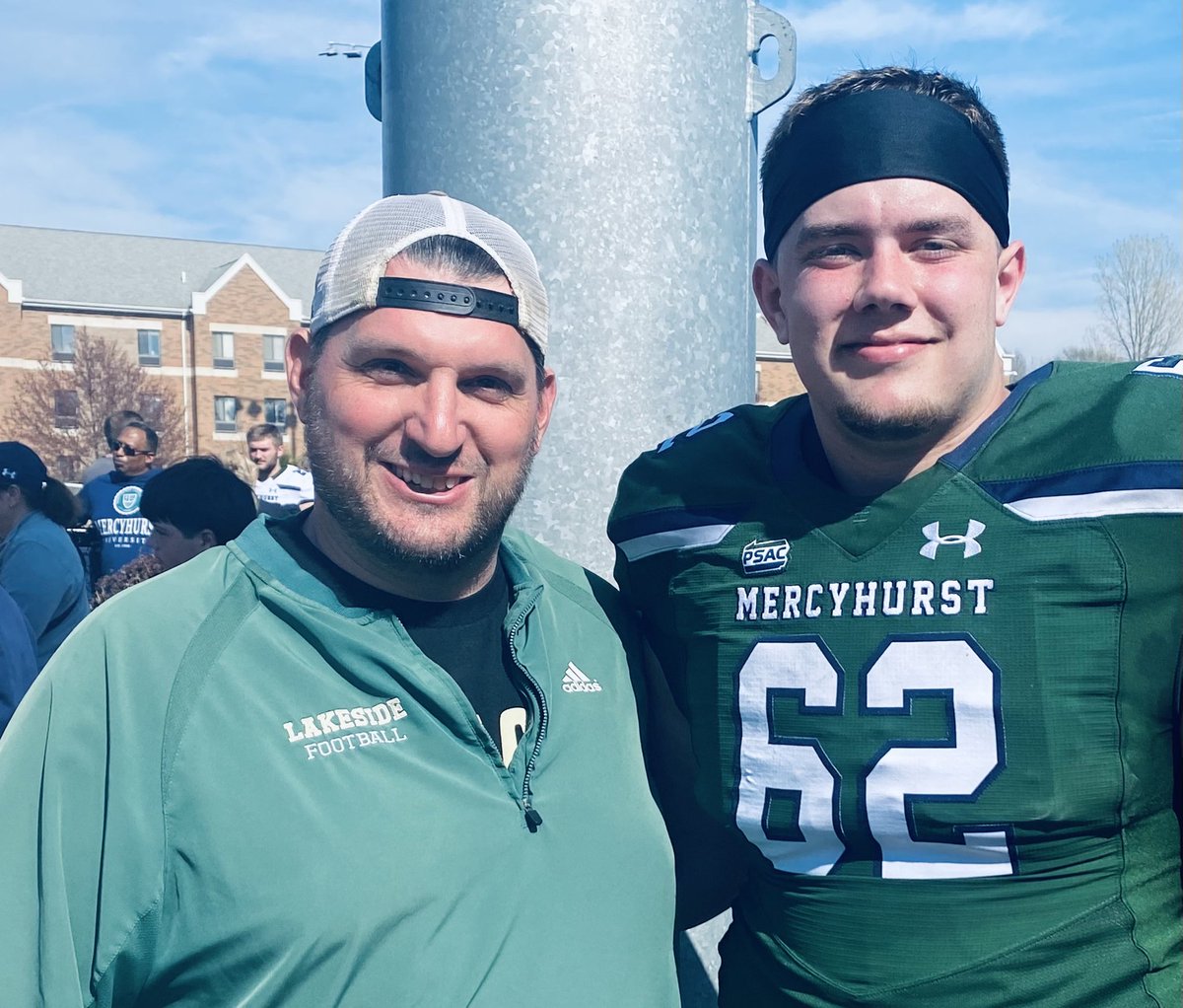 PetrosMolly's tweet photo. Beautiful spring football game to see @sam52petros https://t.co/0VlH8dXMic
