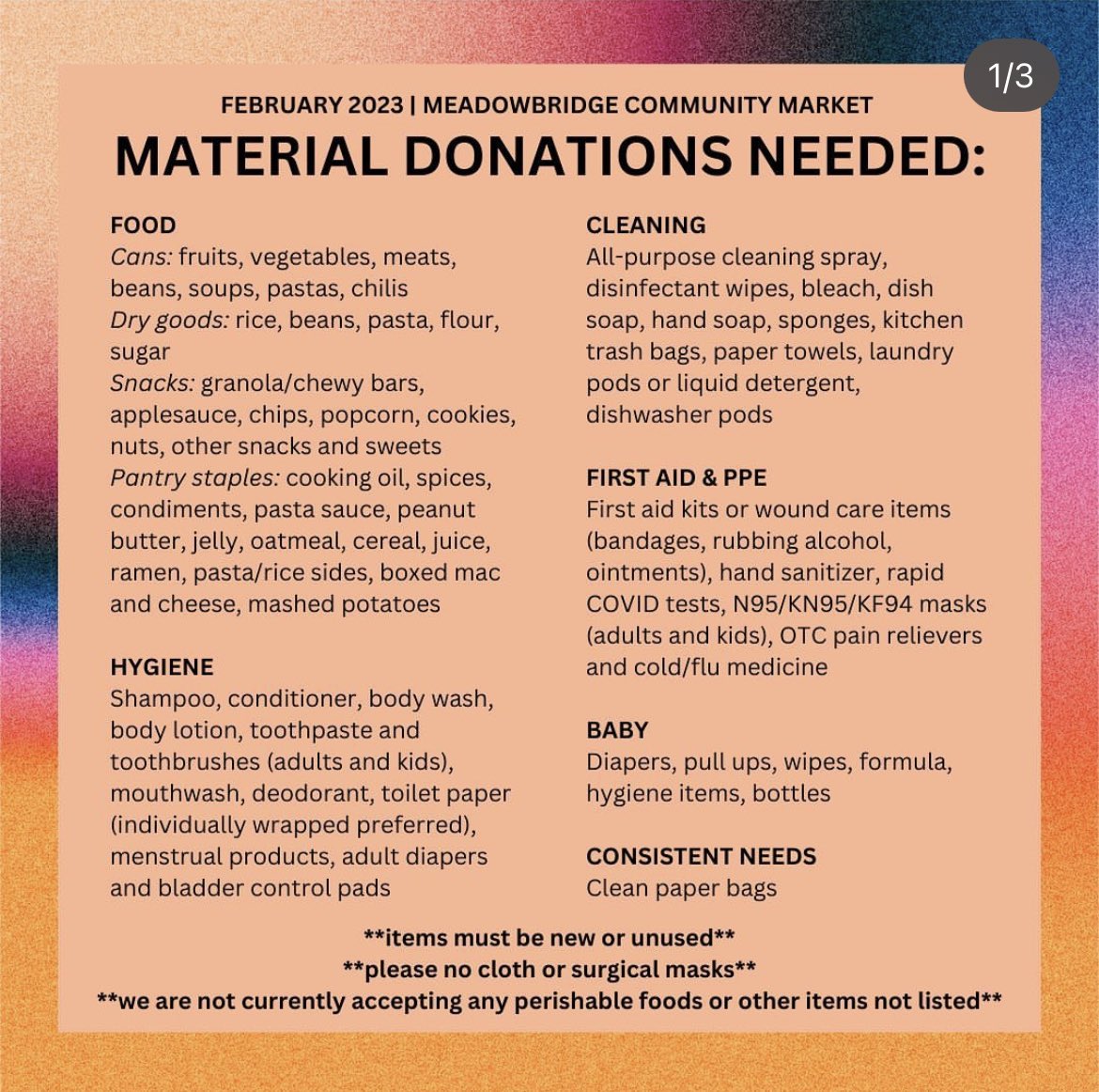 Today was the GRAND OPENING of the MADRVA Meadowbridge Community Market. It was an awesome and successful day, and our shelves are looking bare. Please support the free store by dropping by on donation days with items! @/mad_rva on IG for more info. 

tiktok.com/t/ZTR3bj1a2/