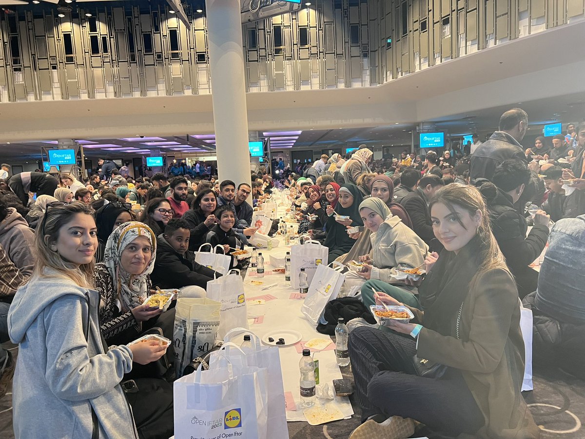 OpenIftar's tweet photo. Score! The food by #PrideofAsia at the #OpenIftar was an 'offside trap' of flavors. Hats off to the chefs and team of Pride of Asia for serving up a feast that was truly 'top corner'! ❤️ 

#RamadanFestival #Ramadan2023  #MakingMemories #FootballDiversity https://t.co/iymljYuoVK