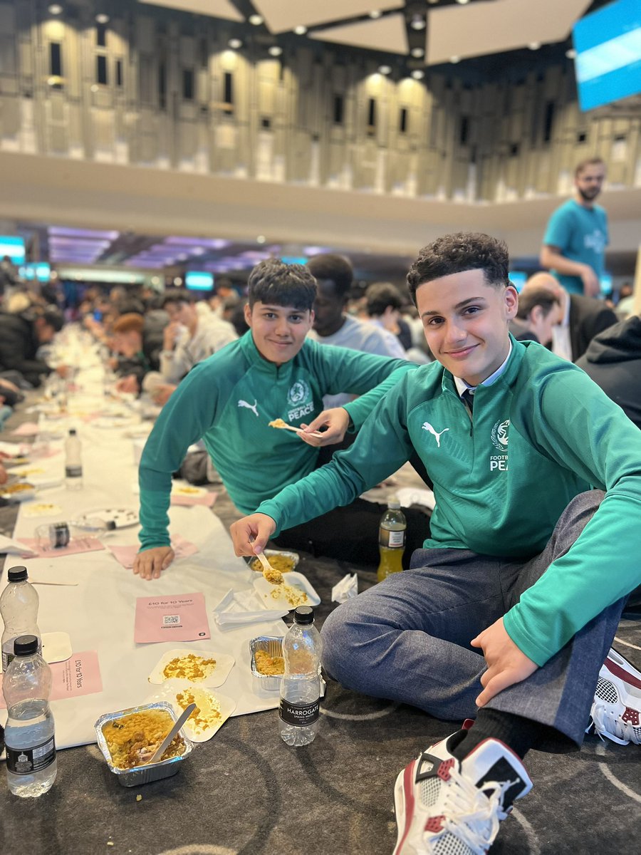 OpenIftar's tweet photo. Score! The food by #PrideofAsia at the #OpenIftar was an 'offside trap' of flavors. Hats off to the chefs and team of Pride of Asia for serving up a feast that was truly 'top corner'! ❤️ 

#RamadanFestival #Ramadan2023  #MakingMemories #FootballDiversity https://t.co/iymljYuoVK