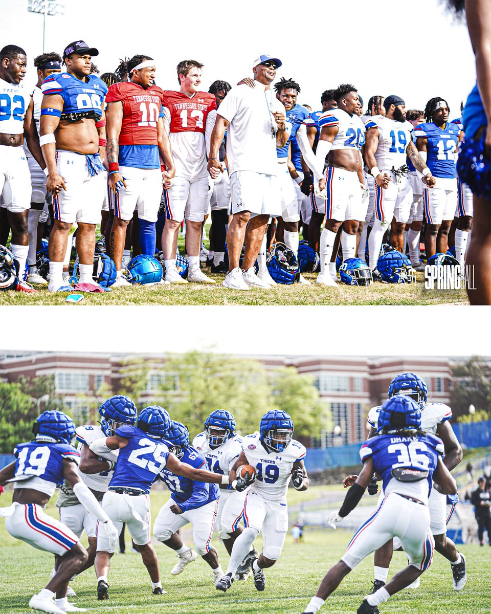 TSUTigersFB's tweet photo. Spring Game Frames 📸

#RoarCity x #GUTS https://t.co/k0x4H3jEm2