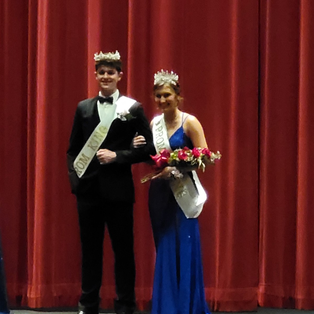 Congratulations to the 2023 Attica Prom King and Queen...King Drew Mandeville and Queen Adyson Goodwin! <a href="/AtticaSchools/">Attica Schools</a> <a href="/MrDJJensen/">DJ Jensen</a>