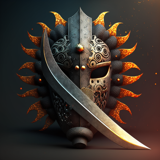 Mark 45
.
.
.
.
.
#digitalartwork #katanaart #digitalillustration #swordsofdigitalart #samuraiswordart #digitalpaintings #digitaldesigns #japaneseart #digitalarts #katanaandart #stablediffusion #midjourneyworld #digitalpainting #aiartists #artstation #helmet #fantasy #fantasyart