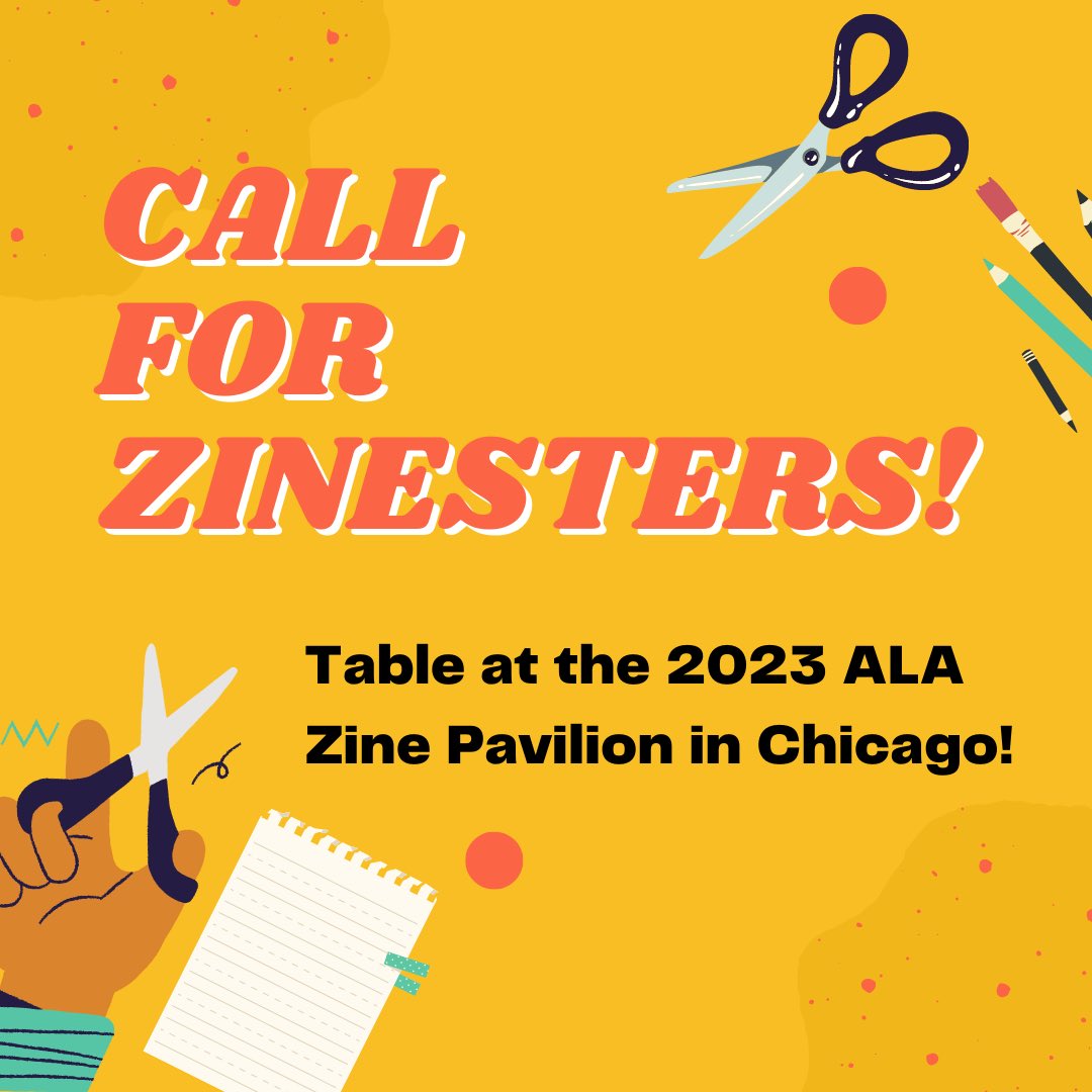 zinepavilion's tweet image. Table at the 2023 Zine Pavilion in Chicago!
Apply by May 5th here:
docs.google.com/forms/d/e/1FAI…
We plan to let people know if they've been accepted to table by May 10th. Contact zinepavilion@gmail.com with any questions.