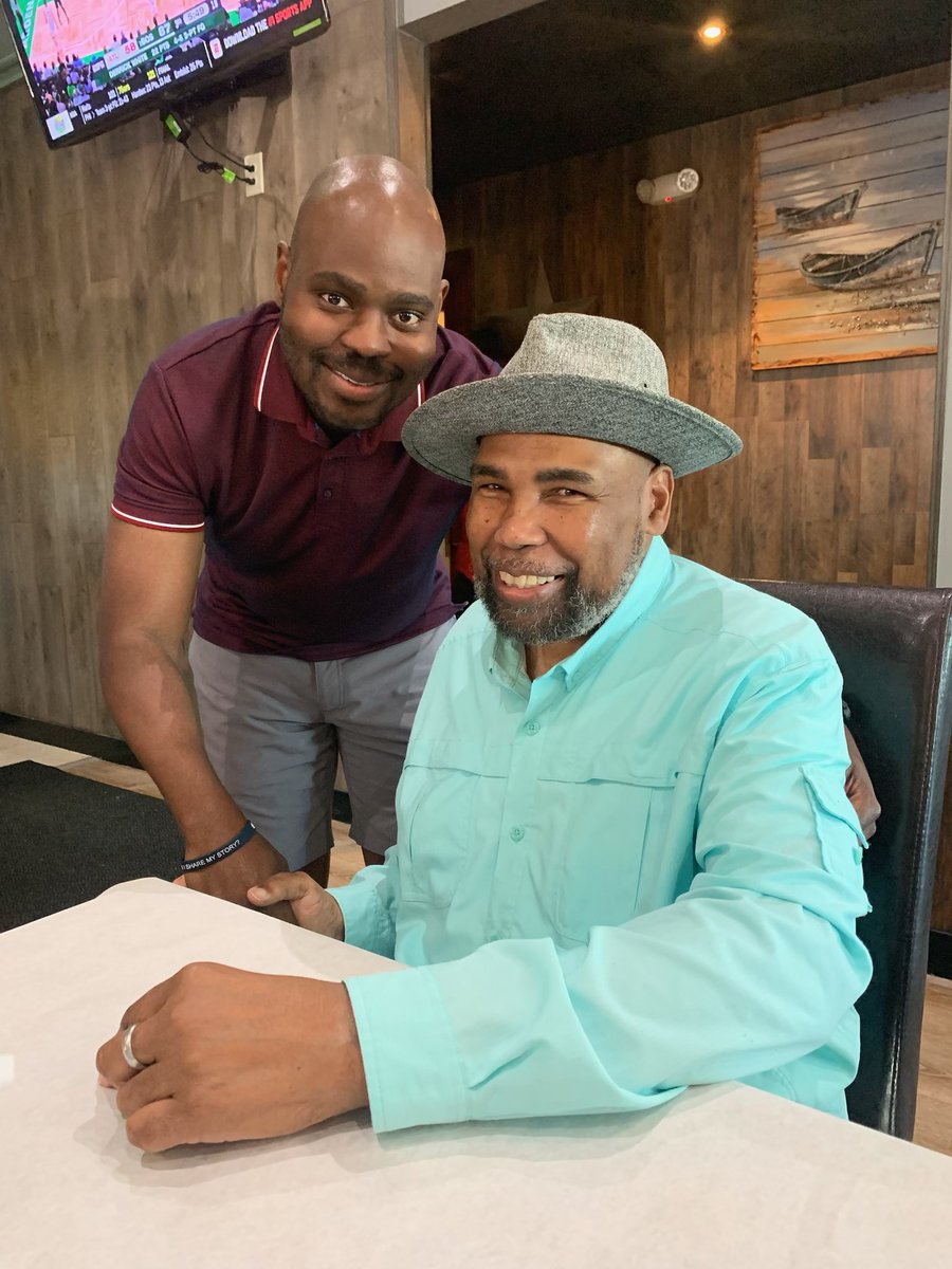 coach_jdurrah's tweet photo. Blessed to celebrate another Bday with my Old Man #MyGuy #Dad #PapaMike https://t.co/z9TIb7TbtK