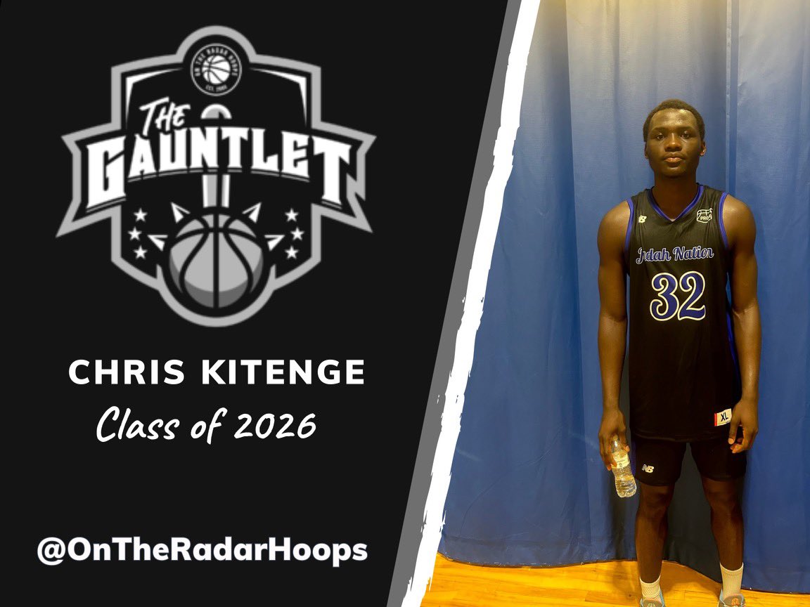 OntheRadarHoops's tweet photo. Chris Kitenge is a young player with a lot of potential.

 He’s already a good finisher and floor runner, as well as a good defender on the perimeter and paint https://t.co/OGONKo9os4