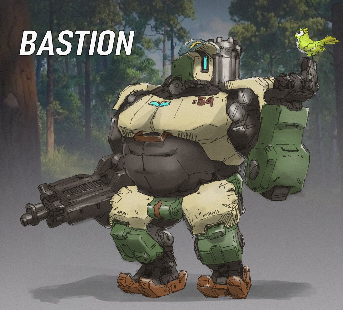 the_real_hurso's tweet photo. Made my version of Bastion, what do y'all think? https://t.co/XbanxHTQJH