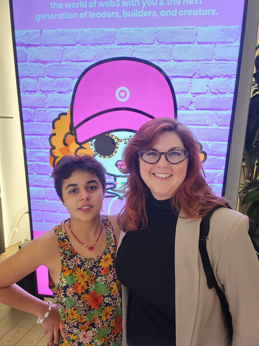 RainbowMosho's tweet photo. Yesss
Wow Lauren @CycleAlign has wow plans to support, lift, and build with #girlsinweb3
Exactly what's needed!!!
More soon!!
Thank u @niftysprite for connecting us https://t.co/K3oSPWgwSG